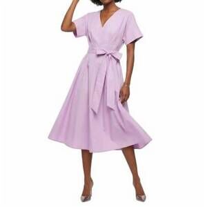 NEW PSOPHIA fit & flare relaxed dress in peony